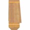 Ekena Millwork Bellingham Rough Sawn Timber Gable Bracket, Western Red Cedar, 48"W x 8"H x 4"D x 4"F, 4/12 Pitch GBW048X08X0404BEL00RWR - alternate 4